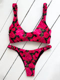 Bikini Claudia - Rose rosse