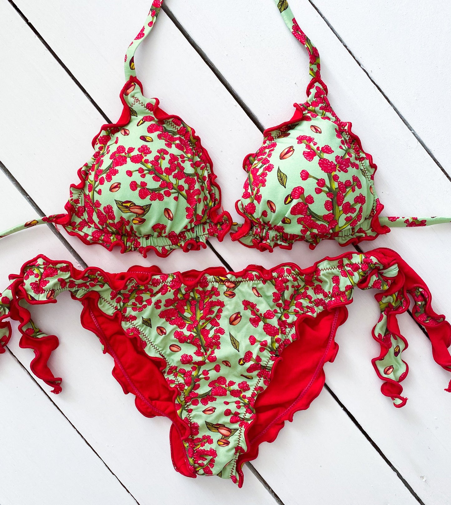 Modello Virginia - Brasiliana/Slip fru Pistacchi