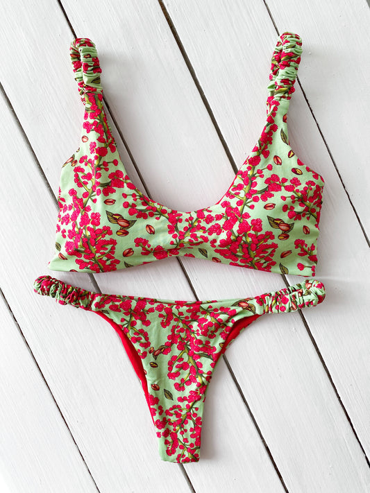 Modello Claudia - Pistacchi scrunchies