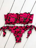 Bikini Asia - Rose rosse